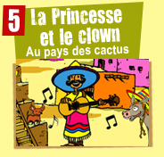 spectacle pour enfants La Princesse et le clown
